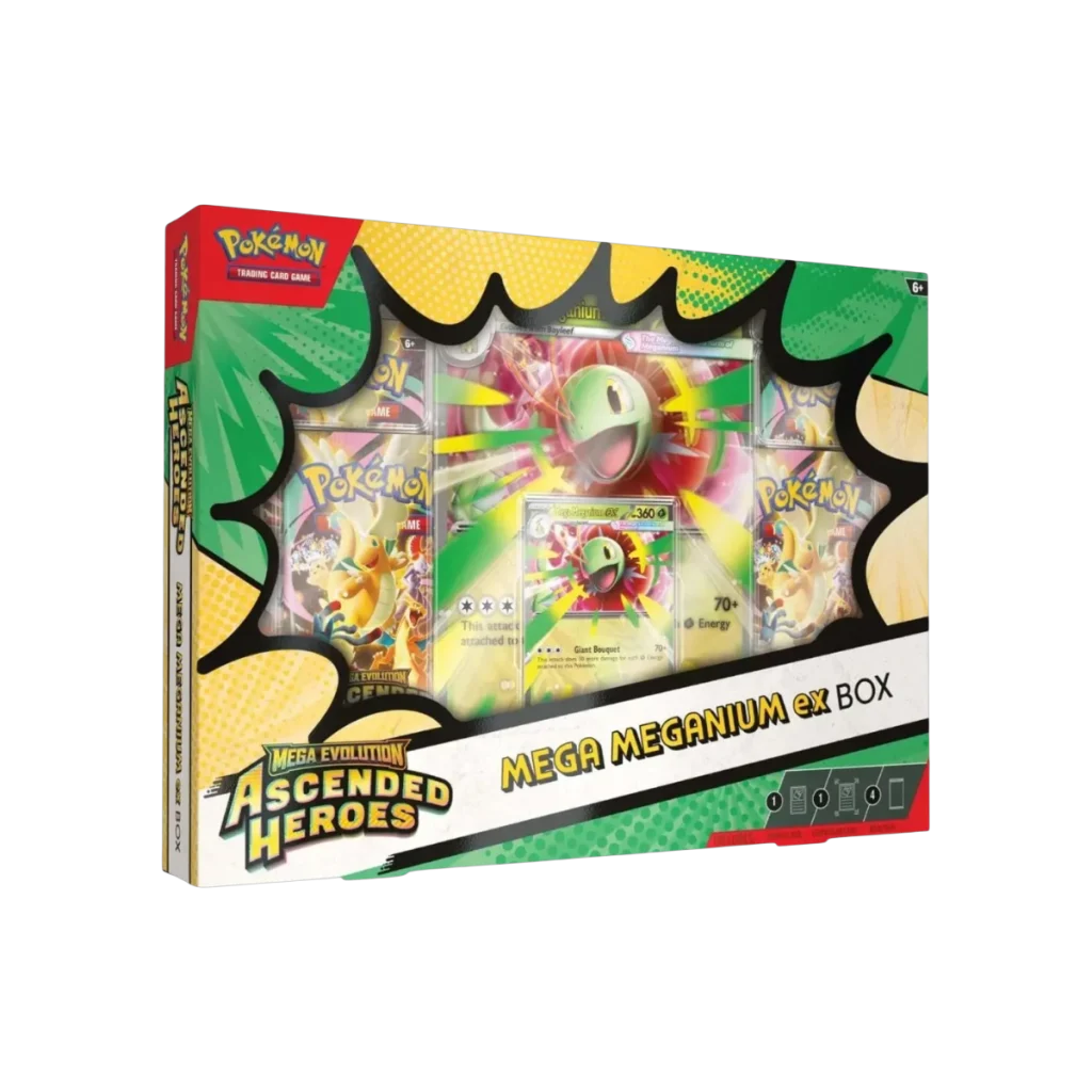 Pokémon Ascended Heroes Mega Meganium EX Box