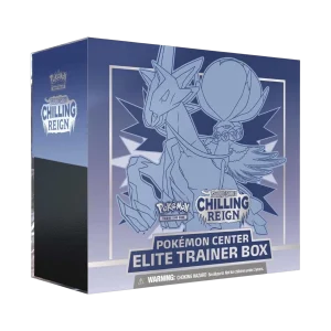 Pokémon Center Ice Rider Calyrex Chilling Reign Elite Trainer Box