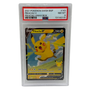 PSA 8 | Pikachu V SWSH143 | Celebrations Promo