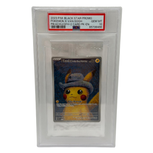 Pikachu with Grey Felt Hat SVP085 | Van Gogh Museum Promo | PSA 10
