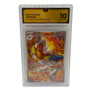 Infernape ex 173/167 | Twilight Masquerade | Global Grading 10 (Gem Mint)