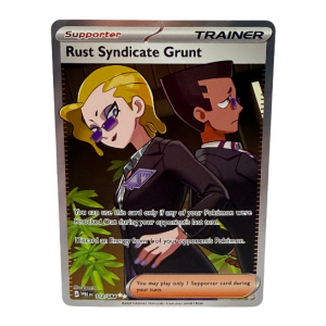 Rust Syndicate Grunt 112/084 | Pitch Black | Ultra Rare (UR)