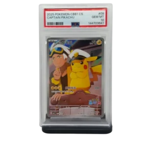 PSA 10 Chinees Captain Pikachu 007/009 | Gem Pack Vol. 1 | CBB1C | AR