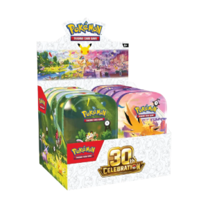 PRE ORDER - Pokémon 30th Celebration Mini Tin Display